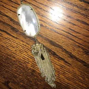 Kendra Scott Rayne Necklace in White Pearl